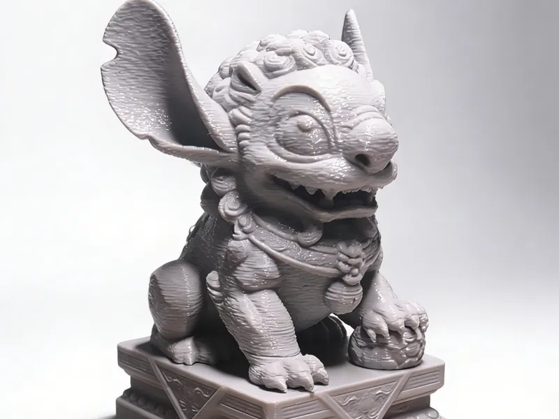 史迪仔石狮子