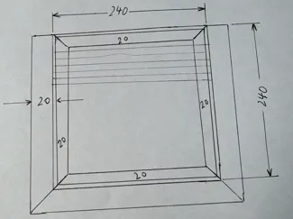 Lamellenabdeckung