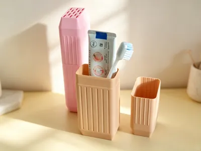 [Lifestyle] Travel Toothbrush Set Fast Printing Ultra-light