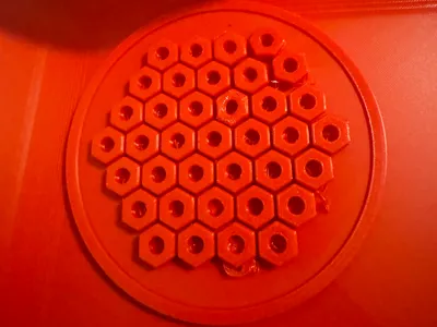 ByteHex Modular Coaster - Parametric Drink Coaster