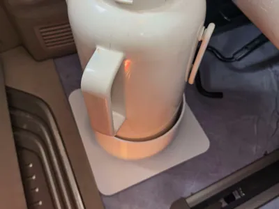 Thermos anti-tip base