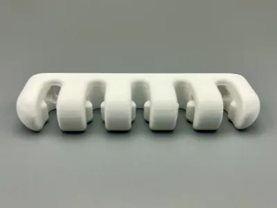 Self-locking Cable Clip Organizer | No Supports / Flexible Buckle / Data & Charging Cable Storage | Wall/Wood Board Drilling Version