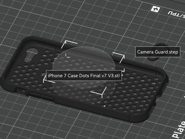 iPhone SE Case with Holes+Camera Guard +magsafe