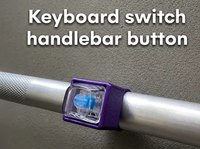 DIY momentary button for handlebars