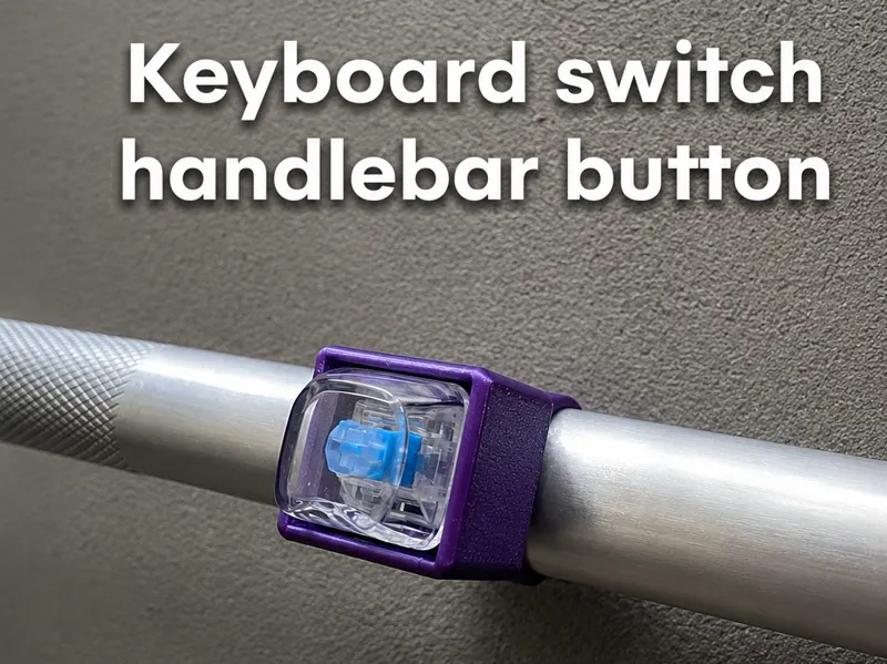 DIY momentary button for handlebars