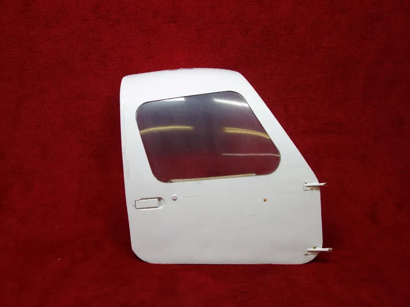 White airplane door 