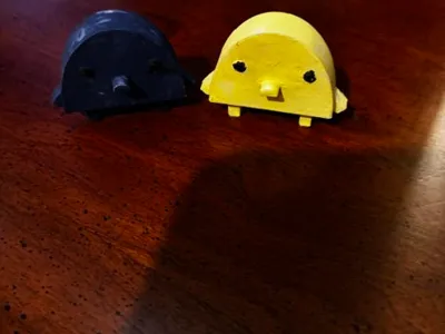 funny duck figure