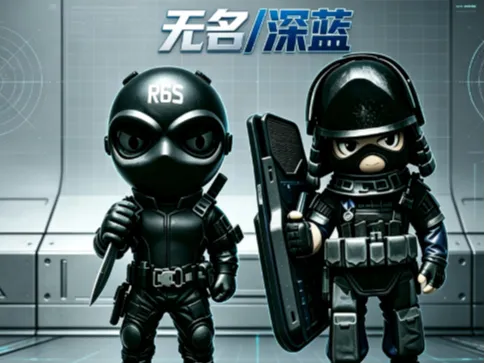 三角洲行动深蓝刀盾峰手办无名守夜人