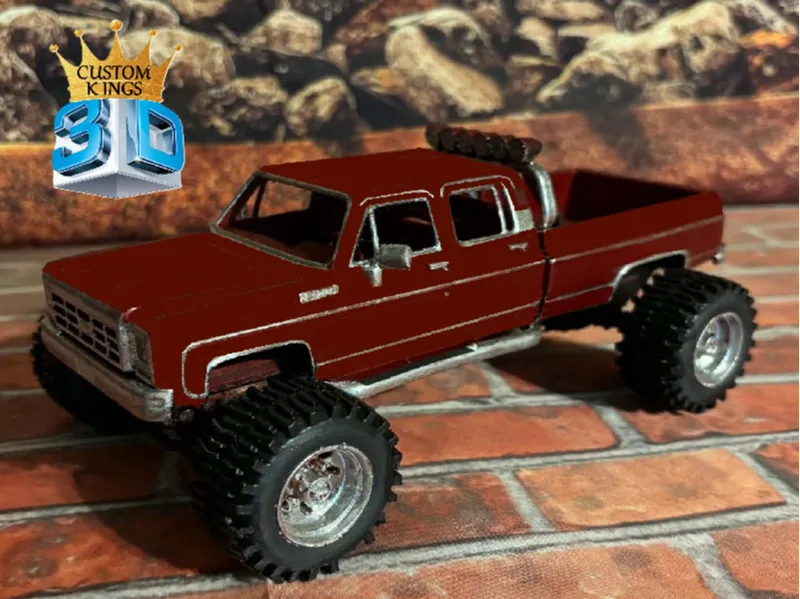 CHEVY K20 CUSTOM SWB 4D 4X4 "REDNECK EDITION" 1/48