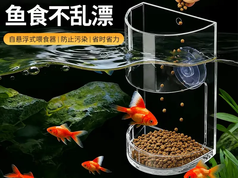 简易喂鱼器