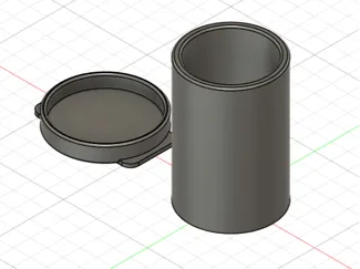 Trash Can - For the friend you don't like with Lid