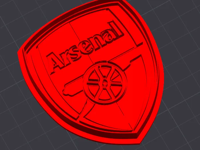 Arsenal Cookie Cutter Stencil