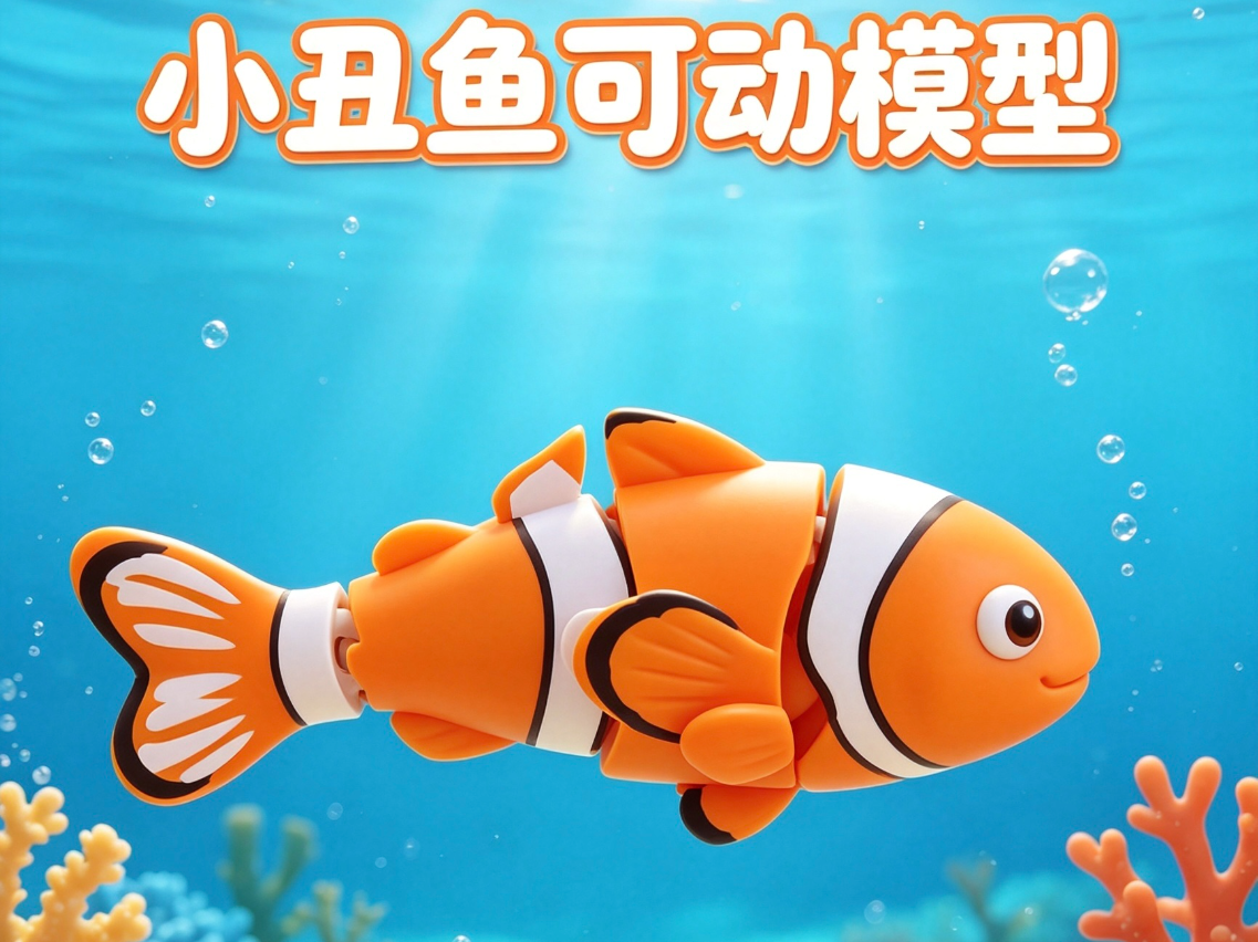 可活动小丑鱼