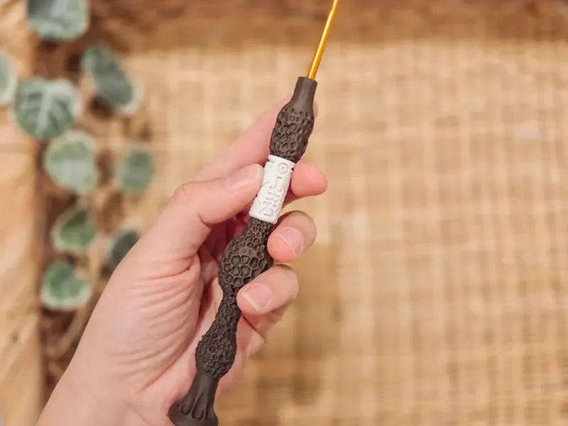 5mm Elder wand crochet hook handle (modified)