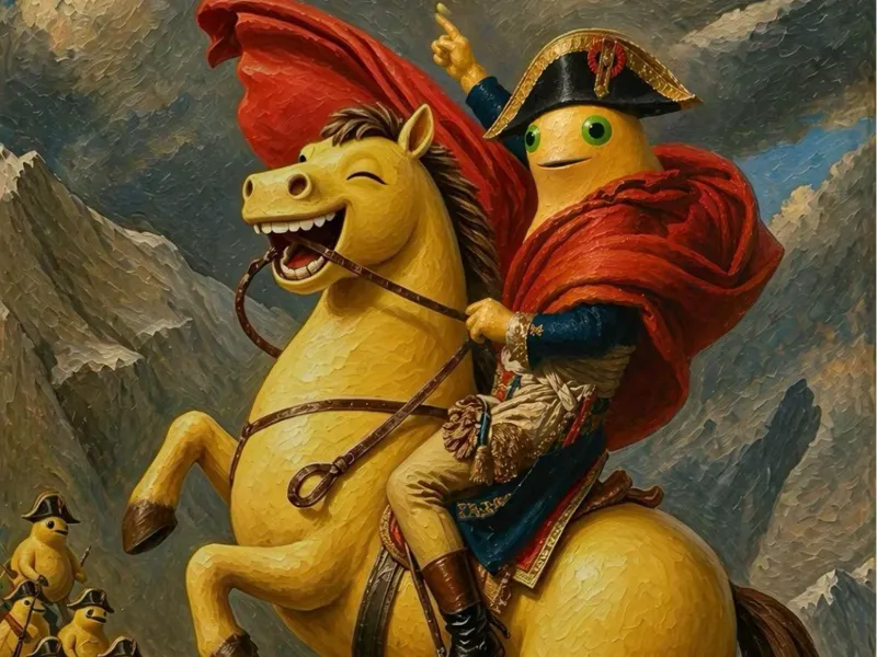 奶蛙——奶破仑翻越阿尔卑斯山