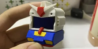 RX Gundam დესკტოპ საათი thumbnail 10
