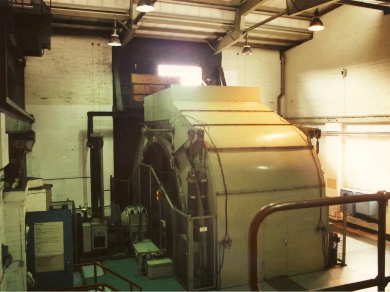 Ollerton coal mine winder