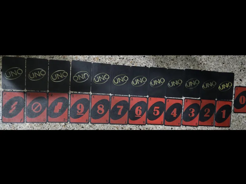 3D Printable Uno Cards