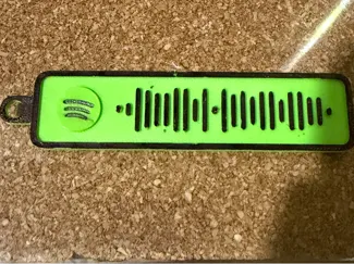 Lights Out Spotify keychain