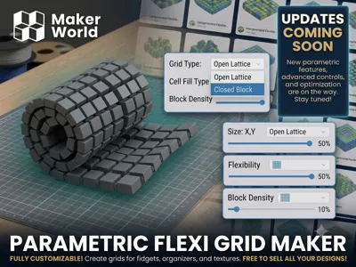 Custom Flexi Grid parametric generator 