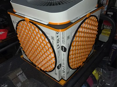 Corsi-Rosenthal 10" HEPA Fan Box Embelishment