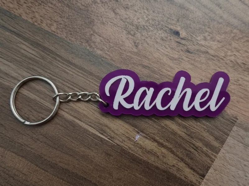 Rachel keychain