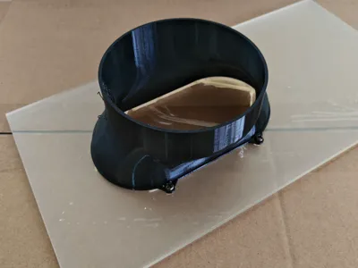 100 exhaust duct connector