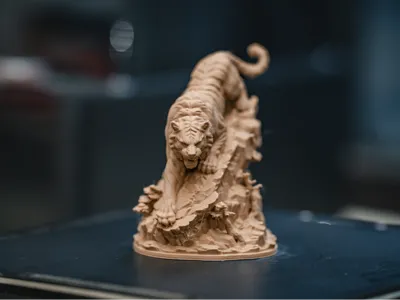 Fierce Tiger Descends the Mountain