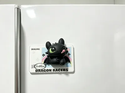 无牙仔冰箱贴-Toothless Fridge M How to Train Your Dragon