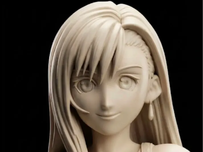 tifa final fantasy bust 