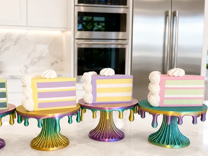 Kawaii Inspired Cake Slice