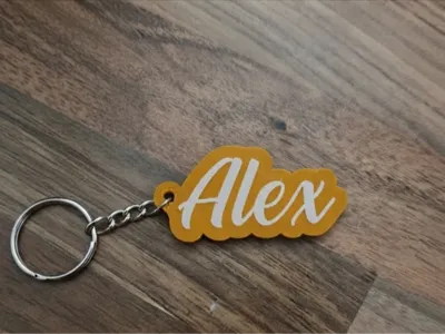 Alex keychain