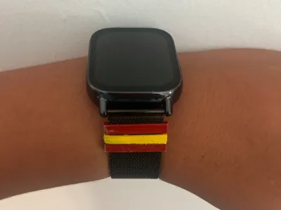 Flag of Spain for 2cm watch strap