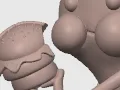 SpongeBob cockroach eating burger 