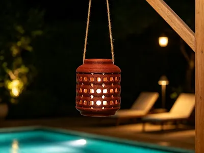 Hollow Hanging Lamp