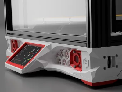 VORON 2.4 Clicky Clack Door Stealth Skirts