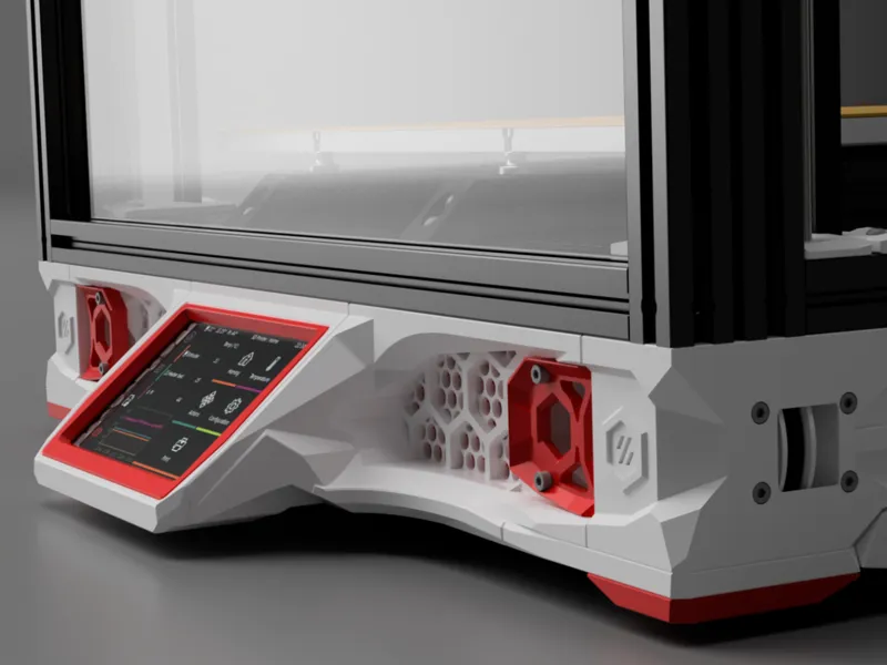 VORON 2.4 Clicky Clack Door Stealth Skirts
