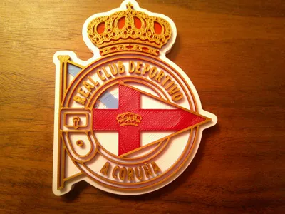 Real Club Deportivo de A Coruña Coaster or Plaque