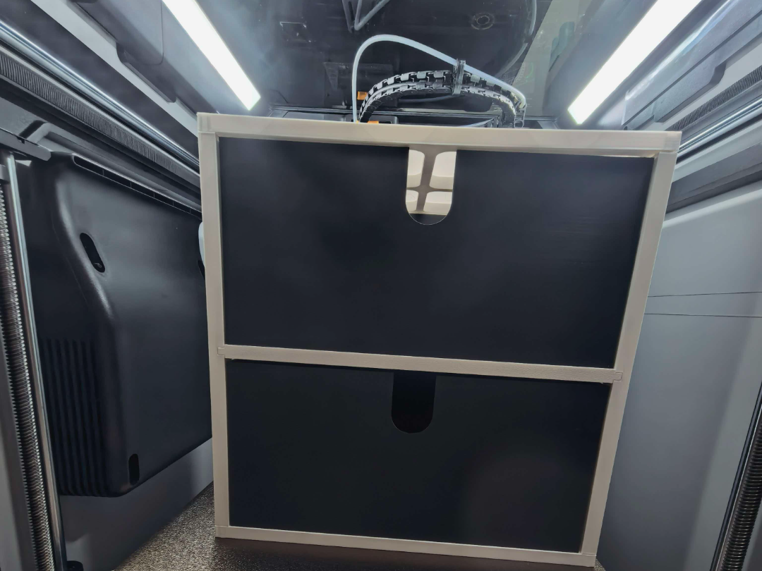 双层桌面抽屉柜 V2
