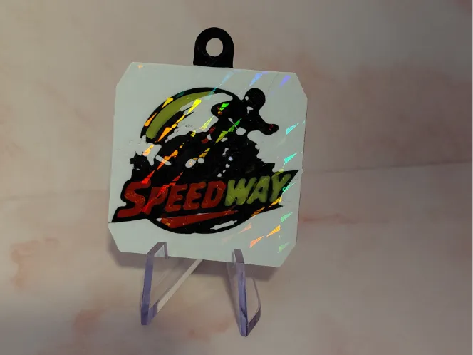 Schlüsselanhänger Speedway