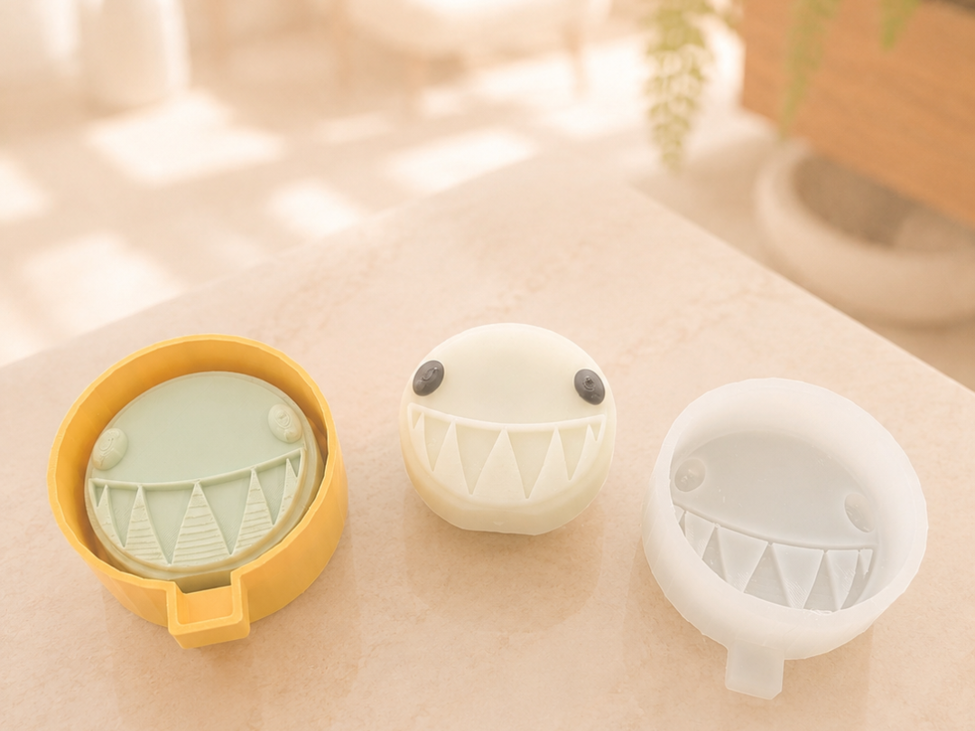 Bubble inspiration candle mold