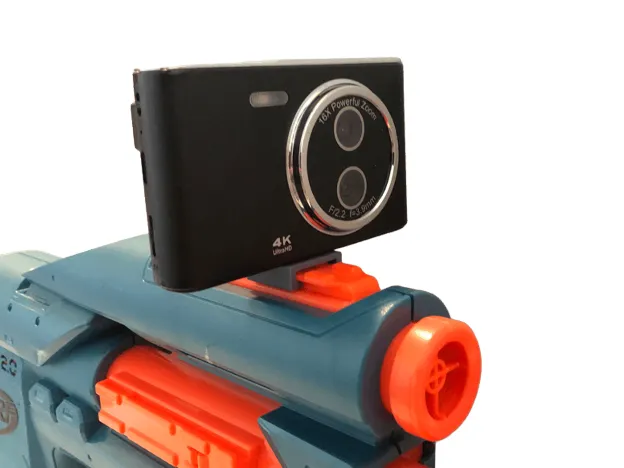 Nerf Gun Rail (Tripod Screw) Camera Mount