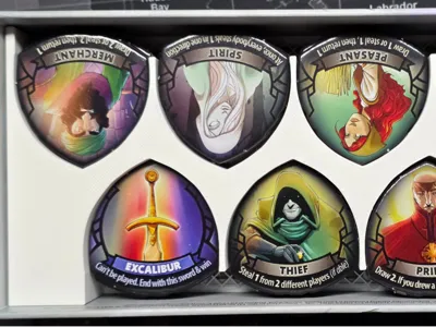 Excalibur Board Game Organizer