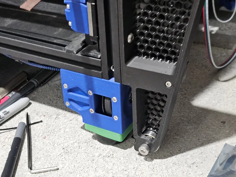 Rolling Rocker Remix: Add Bearings for Effortless Printer Movement