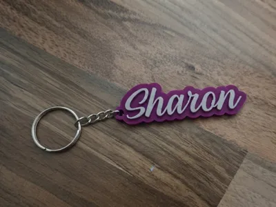 Sharon keychain