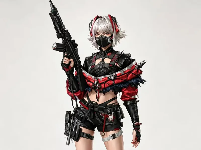 三角洲行动 骇爪×维什戴尔联动3D打印手办