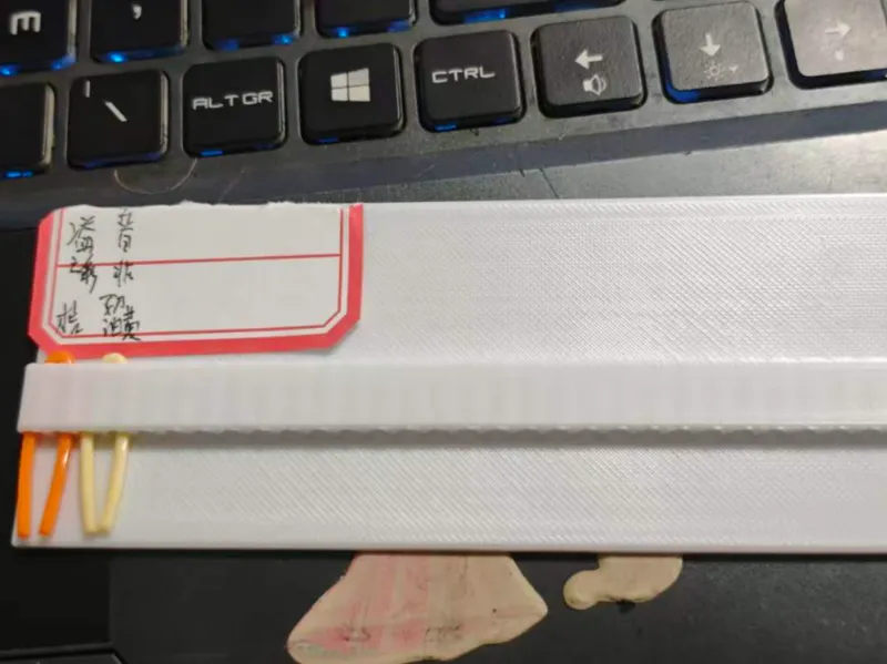 简易色卡，只需一段耗材丝。