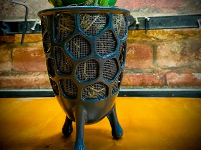 Modern Orchid Pot – Voronoi Airflow Planter