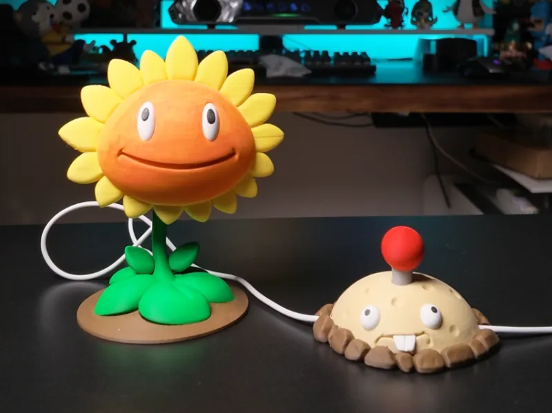 [拆件]植物大战僵尸向日葵氛围灯