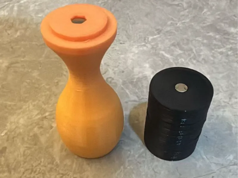 小比例模型涂装手柄加底座